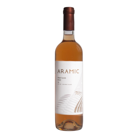Vin Rose - Vin rose sec Aramic Pinot Noir Rose, 0.75L, Banat, Romania