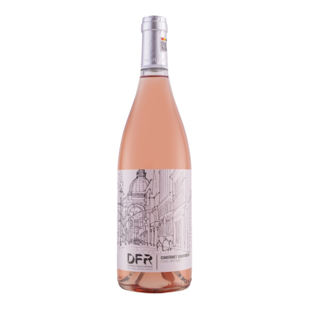 Vin Rose - Vin rose sec DFR Cabernet Sauvignon Rose, 0.75L, Dealu Mare, Romania
