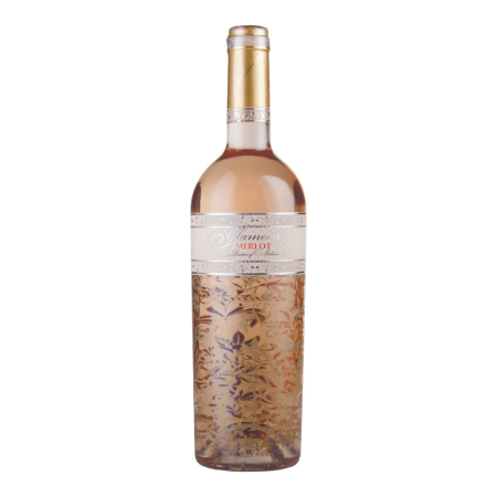 Vin Rose - Vin rose Suvorov-Vin Glamour Merlot, 0.75L, Causeni, Republica Moldova