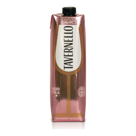 Vin Rose - Vin rose Tavernello Rosato, brick 1L, Emilia-Romagna, Italia