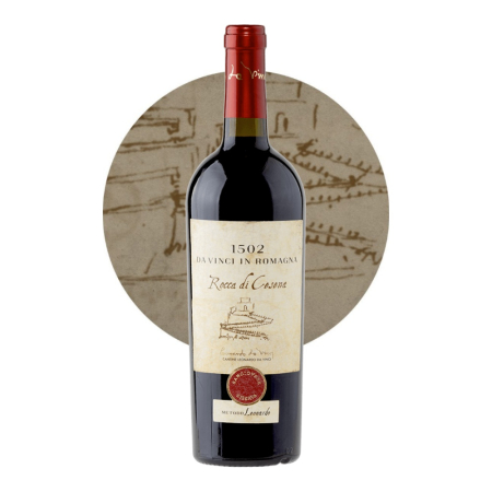 Vin Rosu - Vin rosu Da Vinci Rocca di Cesena Sangiovese Superiore Riserva Romagna DOC, 0.75L