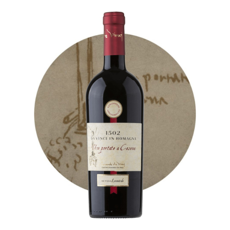 Vin Rosu - Vin rosu Da Vinci Uve Portate a Cesena Sangiovese Appassimento DOC, 0.75L