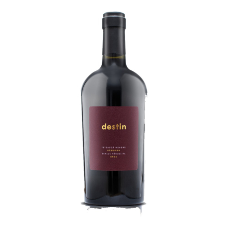 Vin Rosu - Vin rosu demidulce Crama Strunga Destin Feteasca Neagra, 0.75L, Iasi, Romania