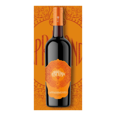 Vin Rosu - Vin rosu dulce Aprimondo Passito Puglia, 0.75L