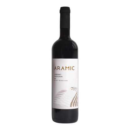 Vin Rosu - Vin rosu sec Aramic Cabernet Sauvignon, 0.75L, Banat, Romania