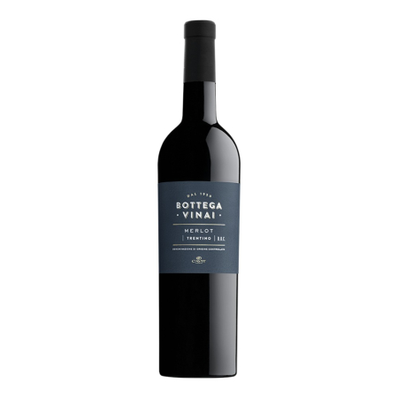 Vin Rosu - Vin rosu sec Cavit Bottega Vinai Merlot Trentino DOC, 0.75L, Trentino-Alto Adige, Italia