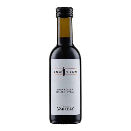 Vin Rosu - Vin rosu sec Chateau Vartely Individo Rara Neagra & Malbec & Syrah, 6x0.187L, Orhei, Republica Moldova