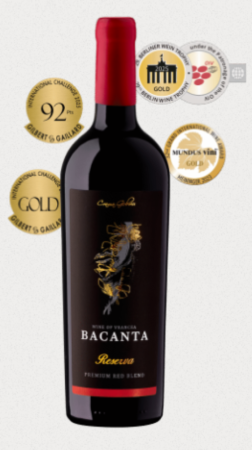 Vin Rosu - Vin rosu sec Crama Girboiu Bacanta Reserva Premium Red Blend , 0.75L
