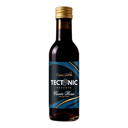 Vin Rosu - Vin rosu sec Crama Girboiu Tectonic Rezerva Cuvee, 6x0.187L, Vrancea, Romania