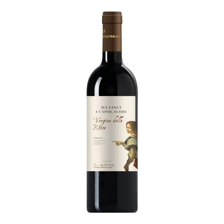 Vin Rosu - Vin rosu sec Da Vinci I Capolavori Chianti Vergine delle Rocce, 0.75L, Toscana, Italia