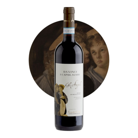 Vin Rosu - Vin rosu sec Da Vinci I Capolavori Rosso di Montalcino DOC, 0.75L