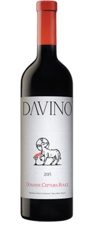 Vin Rosu - Vin rosu sec Davino Domaine Ceptura Rouge, 0.75L