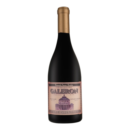 Vin Rosu - Vin rosu sec DFR Galeron Feteasca Neagra Baric, 0.75L, Dealu Mare, Romania