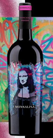 Vin - Vin rosu sec Monnalisa Rosso Toscana IGT, 0.75L, Toscana, Italia
