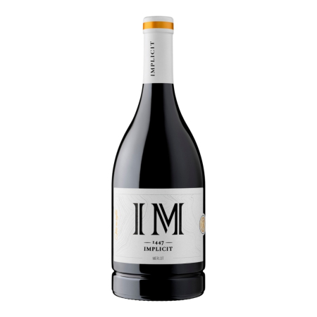 Vin - Vin rosu sec Recas Implicit Merlot, 6x0.187L, Banat, Romania
