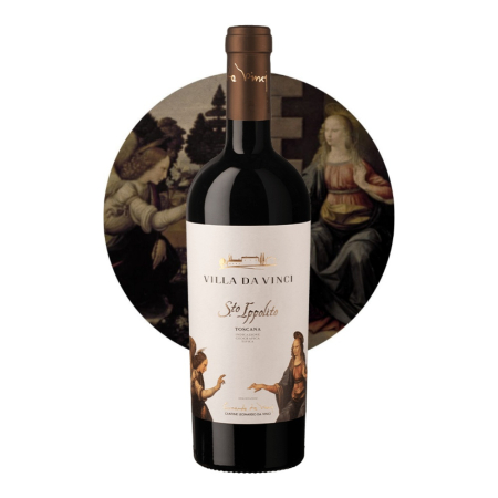 Vin Rosu - Vin rosu Villa Da Vinci St Ippolito Rosso Toscana IGT, 0.75L