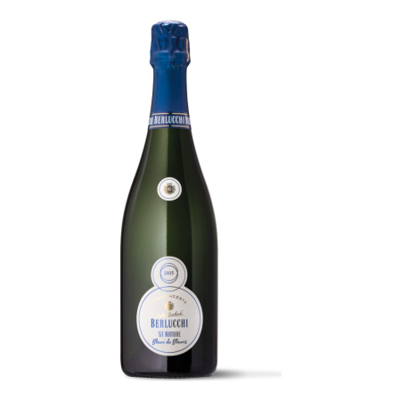 Vin Spumant - Vin spumant alb Berlucchi 61 Nature Blanc de Blancs Franciacorta, 0.75L, Lombardia, Italia