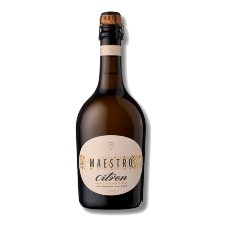 Vin Spumant - Vin spumant alb brut Apriori Maestro Citron Magaratcha, 0.75L, Sudul Moldovei, Republica Moldova