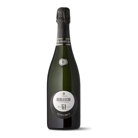 Spumant - Vin spumant alb brut Berlucchi 61 Franciacorta Extra Brut, 0.75L