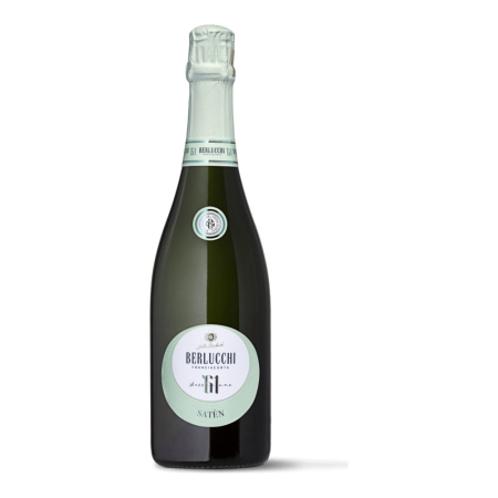 Vin Spumant - Vin spumant alb brut Berlucchi 61 Franciacorta Saten, 0.75L, Lombardia, Italia