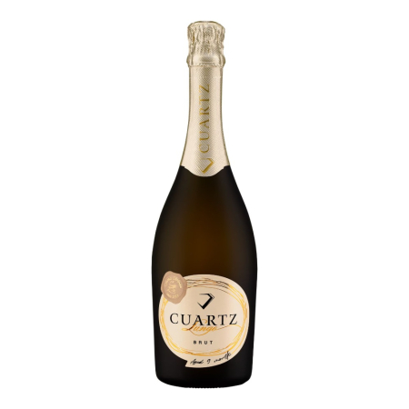 Vin Spumant - Vin spumant alb brut Crama Girboiu Cuartz Lungo, 0.75L, Vrancea, Romania