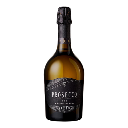 Vin Spumant - Vin spumant alb brut Maestro Prosecco DOC Millesimato, 0.75L, Prosecco DOC, Italia