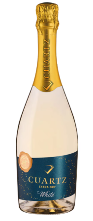 Vin Spumant - Vin spumant alb extra dry Cuartz de Crama Girboiu, 0.75L