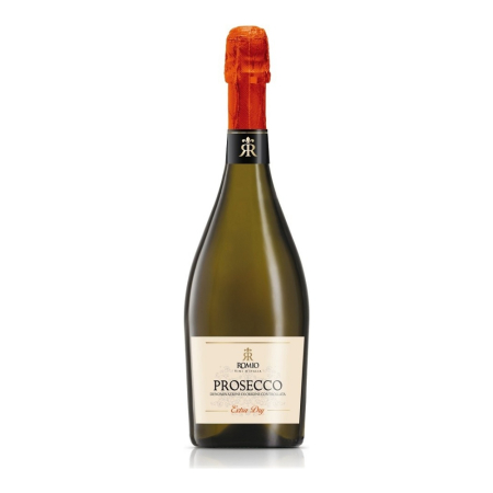 Prosecco - Vin spumant alb Romio Prosecco DOC Extra Dry, 0.75L