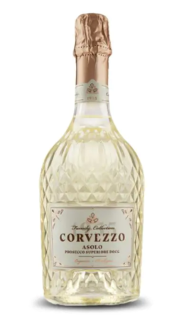 Vin Spumant - Vin spumant brut Corvezzo Prosecco Millesimato DOC, 0.75L