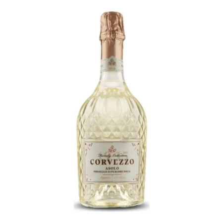 Vin Spumant - Vin spumant brut Corvezzo Prosecco Millesimato DOC, 0.75L