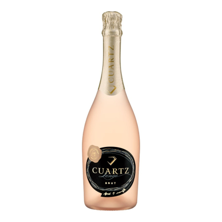 Vin Spumant - Vin spumant rose brut Crama Girboiu Cuartz Lungo Rose, 0.75L, Vrancea, Romania