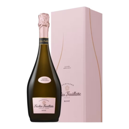 Spumant - Champagne rose brut Nicolas Feuillatte Cuvee Speciale Rose, 0.75L