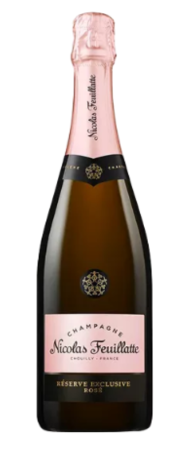 Vin Spumant - Vin spumant rose brut Nicolas Feuillatte Reserve Exclusive Rose , 0.75L