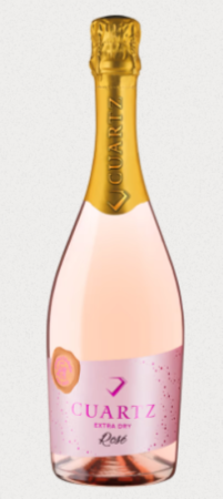 Vin Spumant - Vin spumant rose extra sec Cuartz de Crama Girboiu, 0.75L
