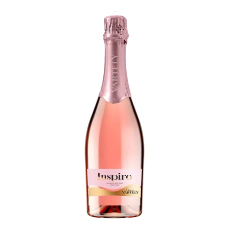 Vin Spumant - Vin spumant rose sec Chateau Vartely Inspiro Pinot Noir, 0.75L, Orhei, Republica Moldova