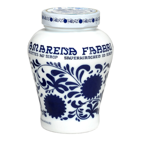 Siropuri si Piureuri - Visine Amarena Fabbri in sirop, borcan Opaline 600g, Italia