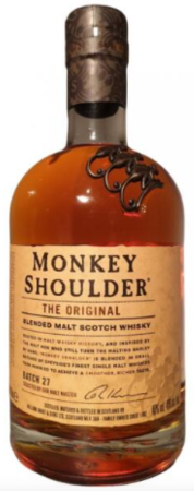 Whisky Blended Malt - Whisky Monkey Shoulder Blended Malt Scotch , 0.7L