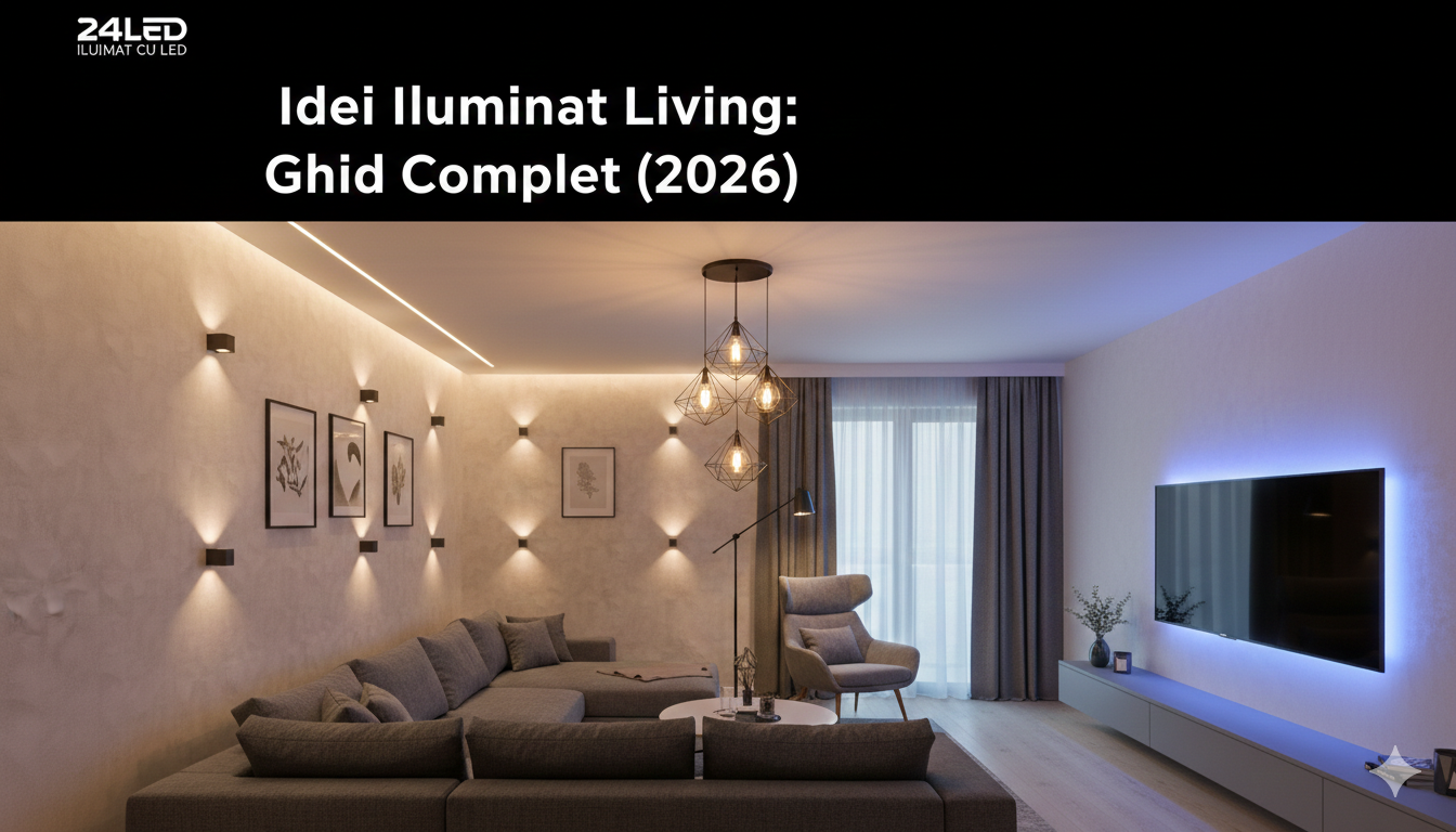 Idei de Iluminare Living