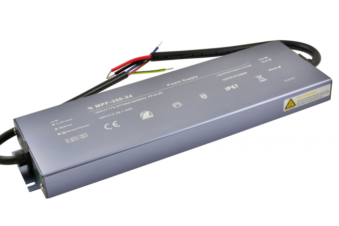 Sursa de alimentare cu tensiune constanta PFC IP67 24V 350W [2]