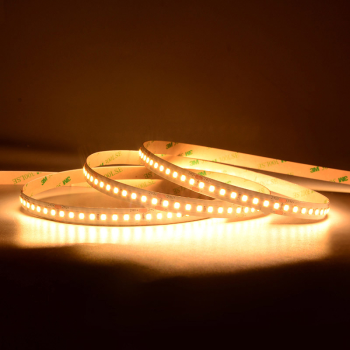 Banda LED • 160 LED / m • 24V • 18W • 2700K • IP20 • 2200lm • 10mm • Cri92 [2]