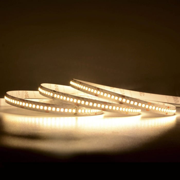 Banda LED • 238 LED / m • 24V • 22W • 3000K • IP20 • 2420lm • 10mm • Cri92 3Oz [2]