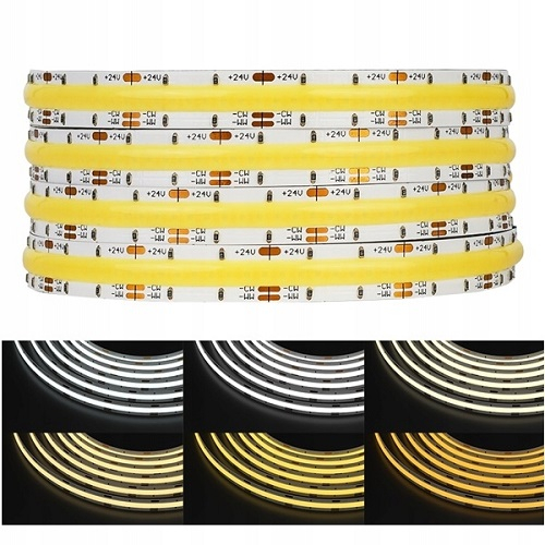 Banda LED COB • 24V • 14W • 2700-6500K • IP20 • 1350lm • Ra90 • 10mm [3]