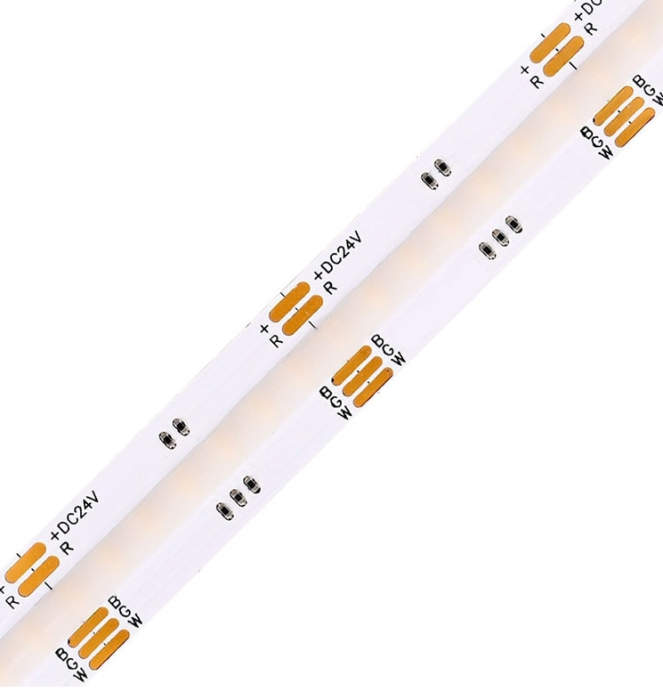 Banda LED COB RGB+3000K 896LED/M • 24V • 16W • IP20 • 760lm • 12mm [1]