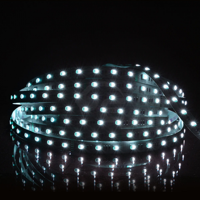 Banda LED RGBCCT • 60LED• 24V • 18W  • IP20 • 800 lm • 12mm • Versiunea PRO 3oz [9]
