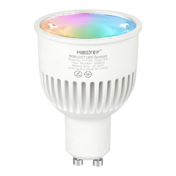 Bec led inteligent GU10 6W RGB+CCT 230V [2]