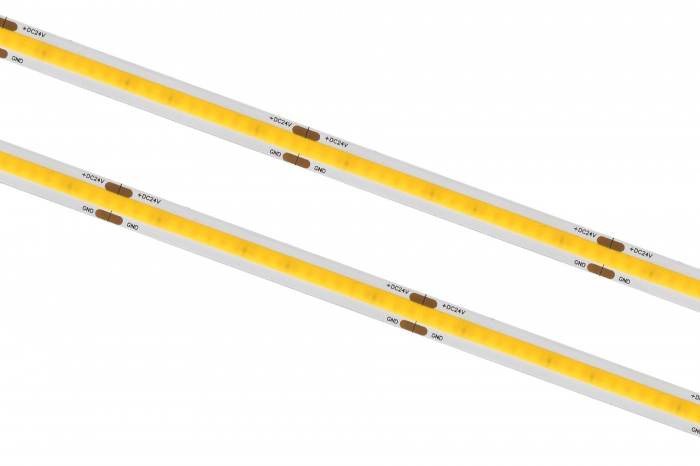 Banda LED COB 320LED/M• 24V • 8W • 3000K • IP66 • 730lm • Cri90 • 8.3mm 2oz Cooper Versiune PRO [7]
