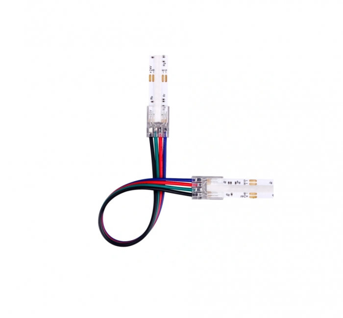 Conector cu cablu banda led cob RGB 10mm 5.5A [2]