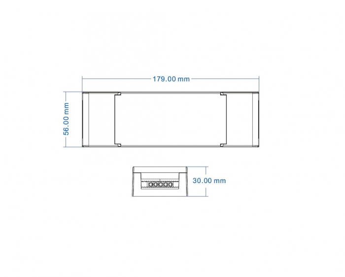 Controler cu alimentare cu tensiune LED - 12V 75W - 230V - PB-75-12 [2]