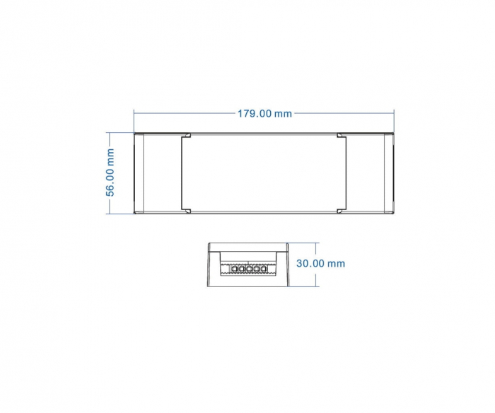 Controler cu alimentare cu tensiune LED - 24V 75W - 230V - PB-75-24 [2]