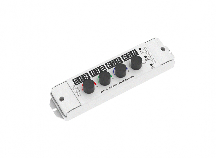 Controler LED - RGB+W - 12-48V DC 4x4A - V4-K [1]